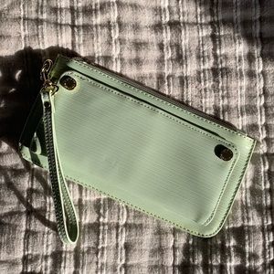 Steve Madden Mint Green Wristlet